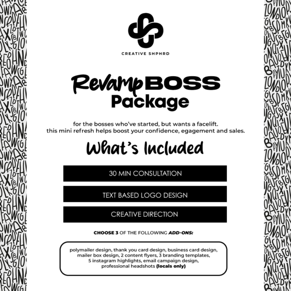 Revamp Boss Package