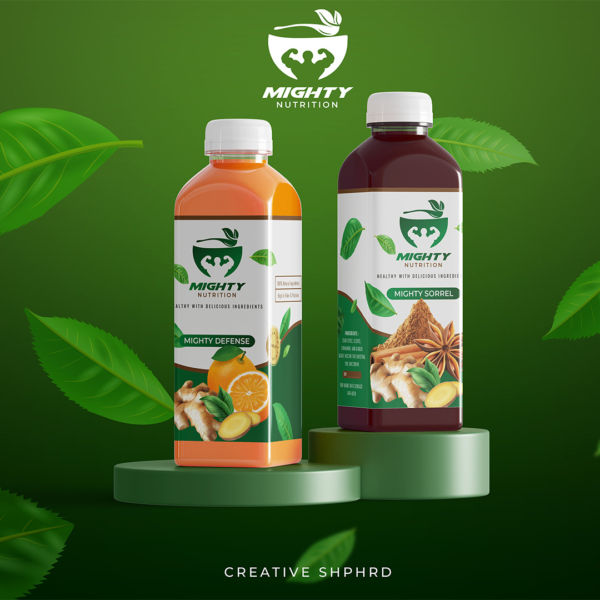 Mighty Nutrition Product Mockup