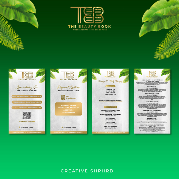 The Beauty Book Social Media Templates